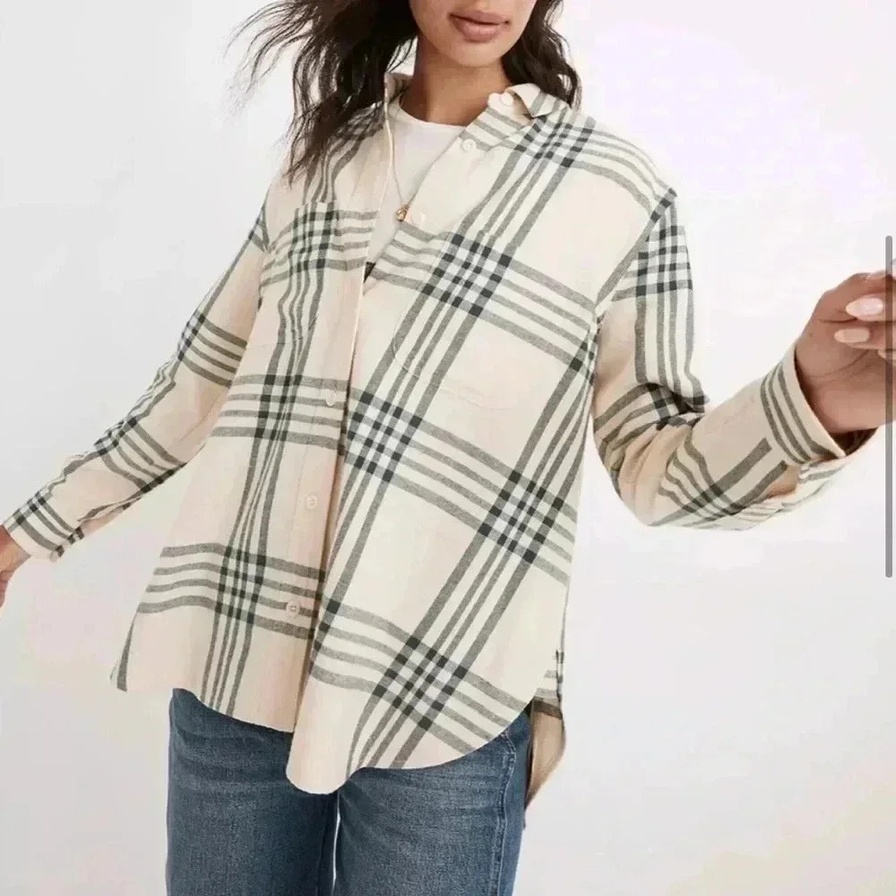 Madewell Exboyfriend  Swing Shirt